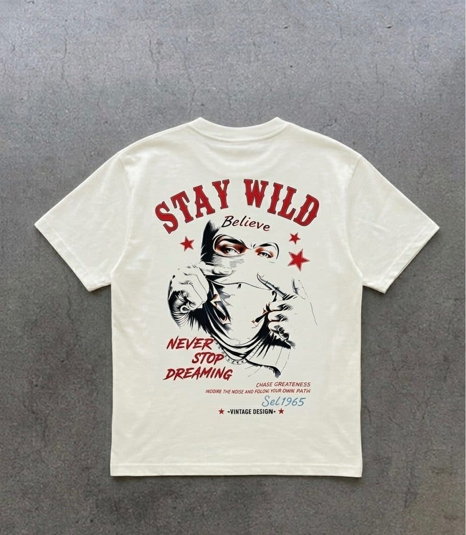 Camiseta stay wild