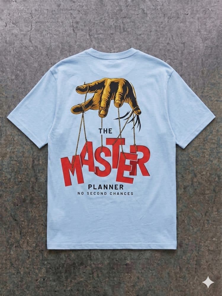 Camiseta master azul bebe