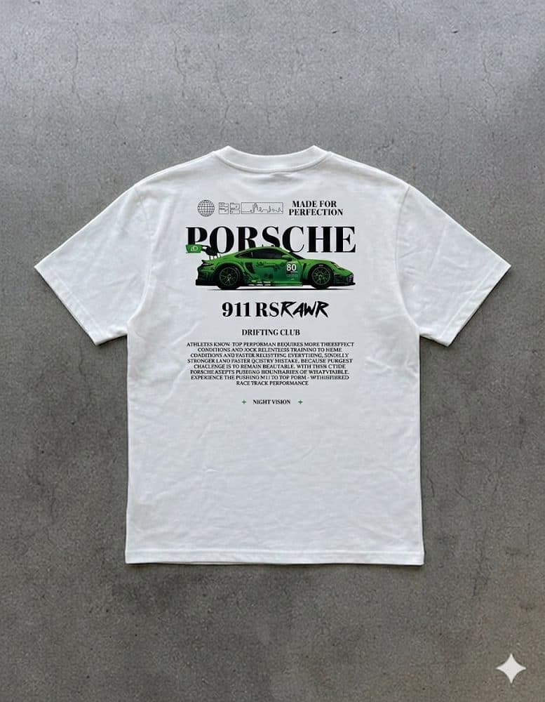 Camiseta porsche