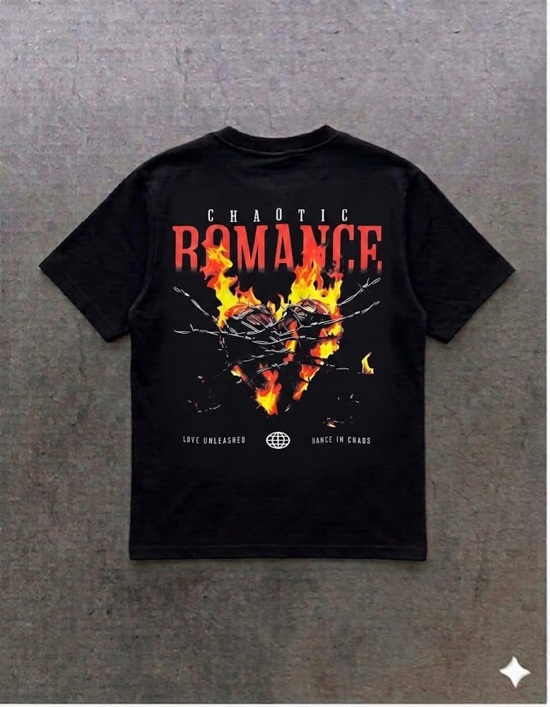 Camiseta romance