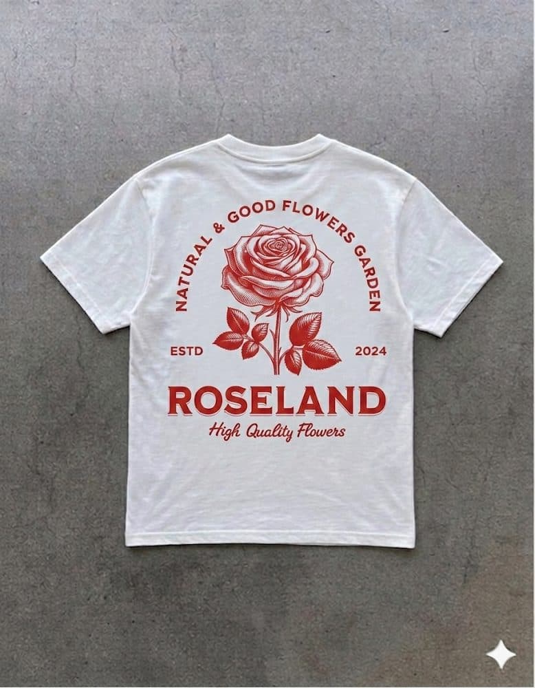 Camiseta roseland