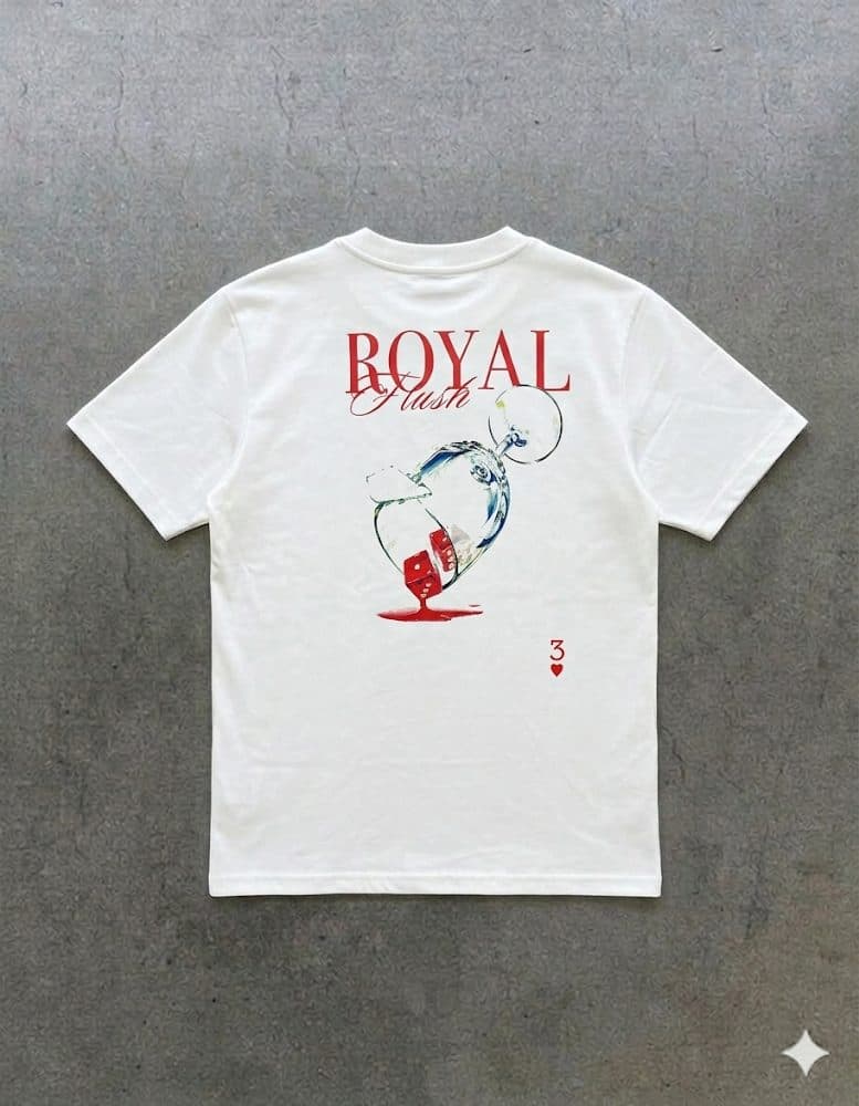 Camiseta royal