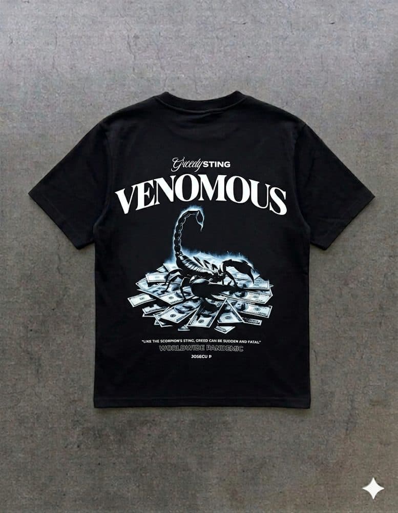 Camiseta venomous
